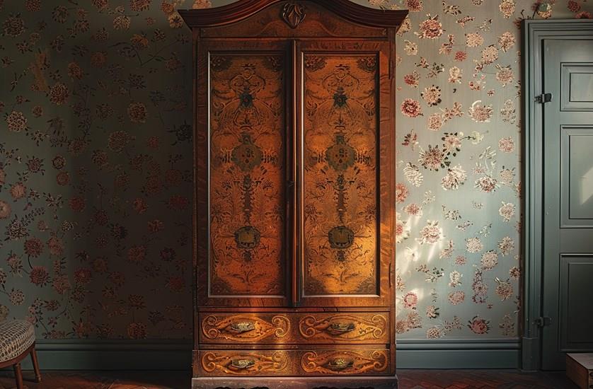 antique vintage wardrobe