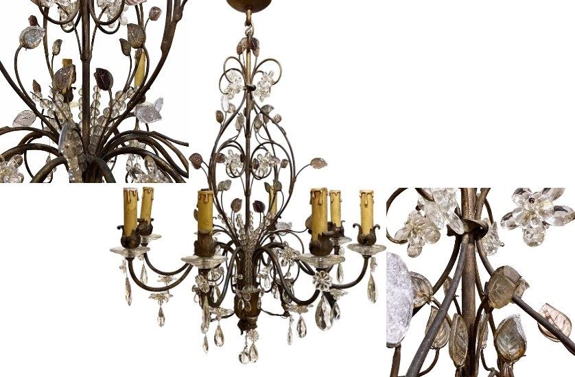 Maison Baguès Style French 1950S Chandelier